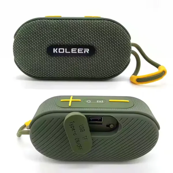 Portable Wireless Bluetooth Speaker, Big Sound System, Loud Stereo Bass & Woofer Koleer