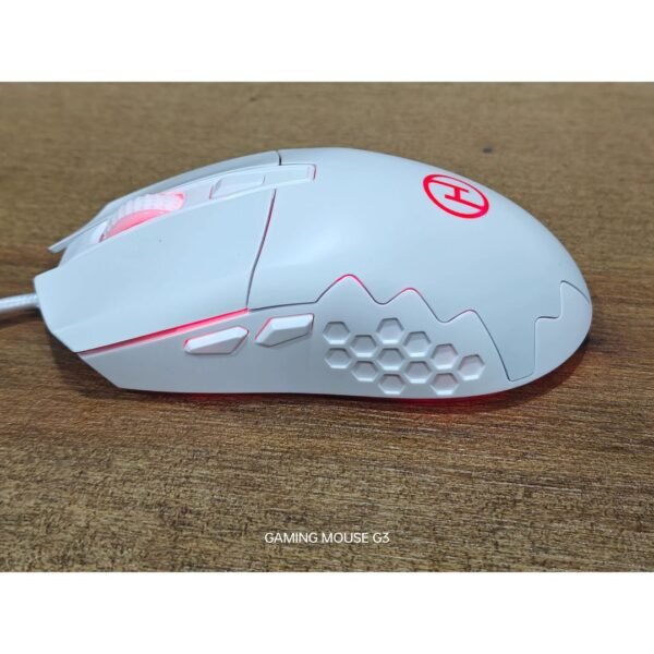 Gaming mouse with RGB Light and 6 mechanical buttons with transparent back-wired PC gamer mouse. - Image 10