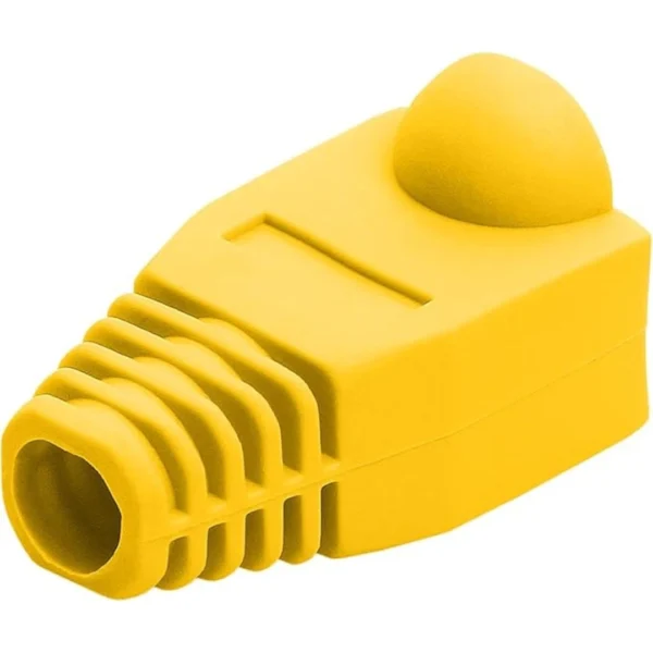 RJ45 Ethernet connecters Boot Cover – Rubber Protective Shield for Cat5e, Cat6, Cat6a Cables, Compatible with Couplers, Splitters, and Connectors - Image 2