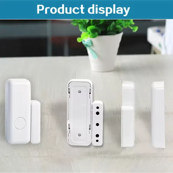 PGST-433MHz Wireless Door/Window Sensors – Smart Home Security Alarm System with Real-Time App Alerts, 433MHz Long-Range Signal DIY Installation for House, Apartment & Office - Image 6
