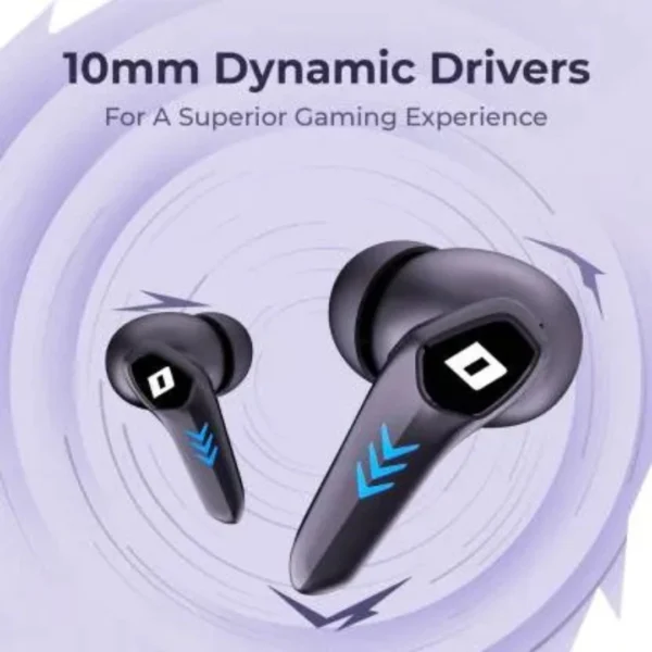 Defy gravity turbo wireless type-c rechargeable gaming (low latency) bluetooth5.3 touch control & noise cancelling ear buds - Image 7