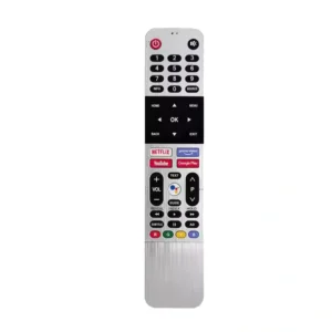 EcoStar Smart Android LED TV Remote with Dedicated Buttons for Netflix, YouTube, Prime Video, and Google Play