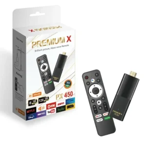 PX450 Android TV Box – High-Performance 4K Smart Streaming Media Player with Wi-Fi, and Voice Remote – Ultimate Home Entertainment System