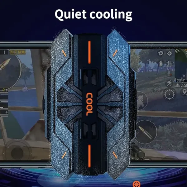 JS42 Magnetic Phone Cooler – Semiconductor Radiator with Adjustable Gamepad Cooling Fan for Silent Gaming - Image 6