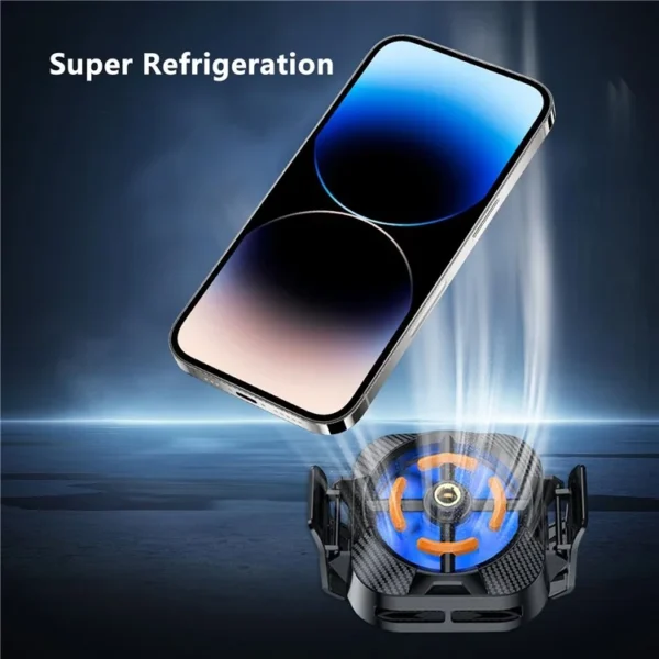 X94 RGB Magnetic Phone Cooler – Lightweight Semiconductor Cooling Fan for Android & iPhone, Ideal for Gaming & Streaming - Image 6