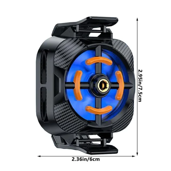 X94 RGB Magnetic Phone Cooler – Lightweight Semiconductor Cooling Fan for Android & iPhone, Ideal for Gaming & Streaming - Image 7