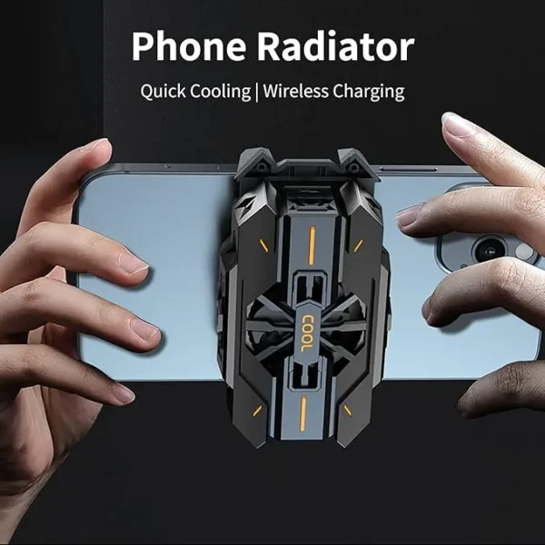 JS42 Magnetic Phone Cooler – Semiconductor Radiator with Adjustable Gamepad Cooling Fan for Silent Gaming - Image 5