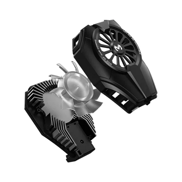 MEMO DL06 Mobile Phone Cooler Fan – High-Speed Cooling Radiator for PUBG & Gaming, Compatible with iPhone & Android Devices - Image 3
