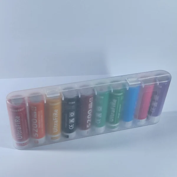 3.7V 5200mAh Li-Ion Battery – High Capacity Lithium Battery for Flashlights, DIY Electronics, Power Banks Pack Of 10 cells. - Image 2