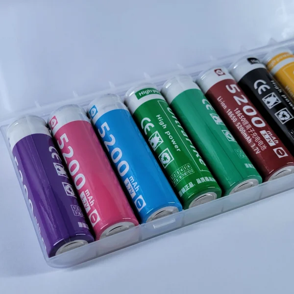 3.7V 5200mAh Li-Ion Battery – High Capacity Lithium Battery for Flashlights, DIY Electronics, Power Banks Pack Of 10 cells. - Image 5