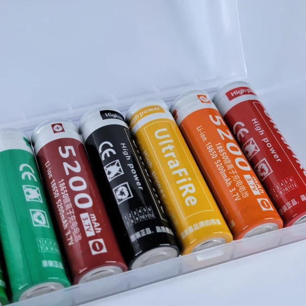 3.7V 5200mAh Li-Ion Battery – High Capacity Lithium Battery for Flashlights, DIY Electronics, Power Banks Pack Of 10 cells. - Image 3
