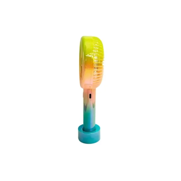 Mini Handheld Fan – Portable Type-C Rechargeable USB Cooling Fan with LED Light & 3-Speed Modes | Compact Travel Fan (YS2276) - Image 4
