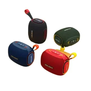 KOLEER Portable Bluetooth Speaker – 10W HD Sound, TWS, TF Card & USB Support, RGB Lights & Durable Design