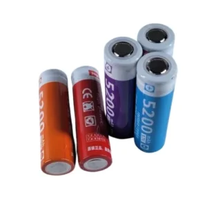 3.7V 5200mAh Li-Ion Battery – High Capacity Lithium Battery for Flashlights, DIY Electronics, Power Banks Pack Of 10 cells.
