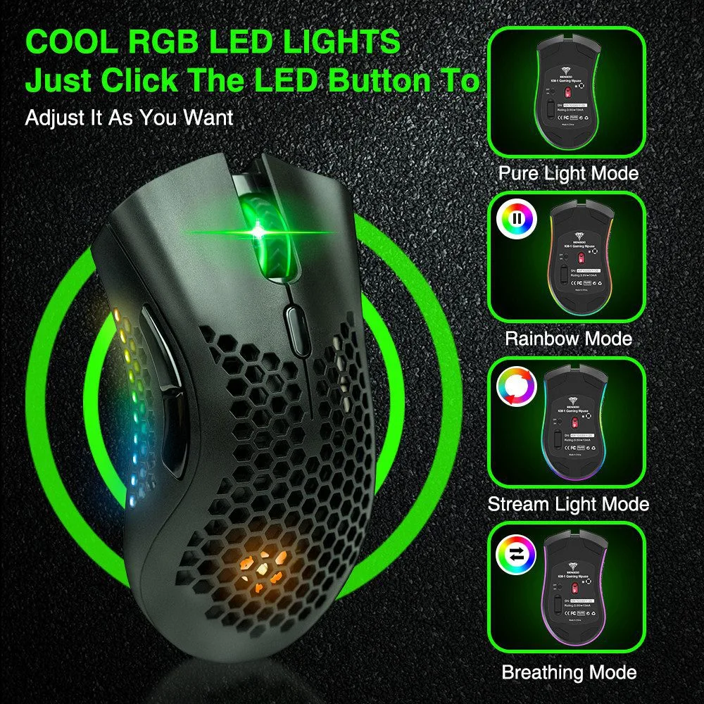 bengoo km-1 wireless gaming mouse
